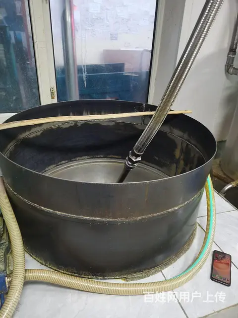 做豆腐大锅直径一米 - 图片