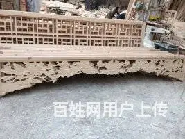 四川成都实木木挂落中式实木雕花挂落 - 图片 1
