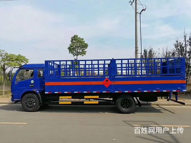 厢长6米5东风多利卡气瓶运输车防爆车危化厢式运输车 - 图片 3