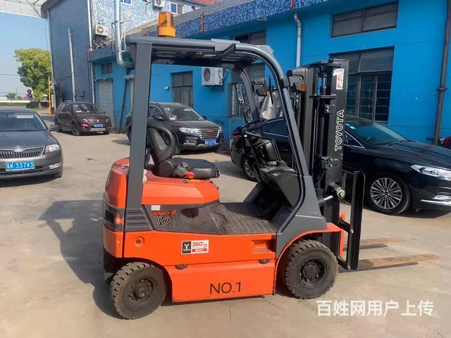 九成新仓储电动叉车 丰田1.5吨个人二手叉车价低 - 图片 1