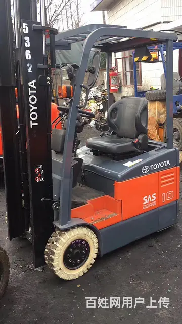 进口二手电动叉车 小体积1.5吨丰田三支点电动叉车 - 图片 3