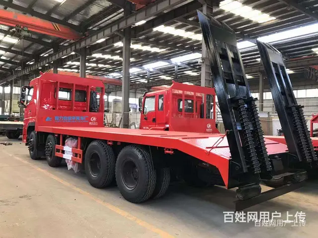 拉250挖机平板拖车 平板运输车 上牌无忧 - 图片 8