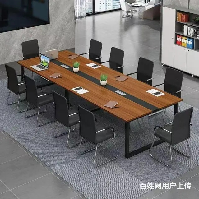 出售2米4会议桌儿 - 图片