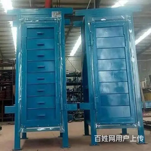 矿用推拉式调节无压风门 双扇对开式平衡风门 - 图片 2
