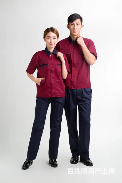 工作服款式图片大全-生产厂家-安企服装 - 图片 1