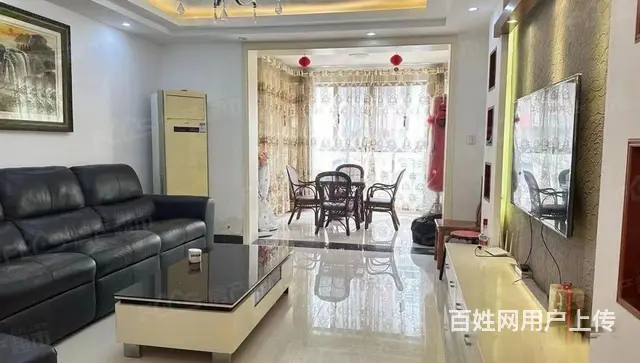 丽景苑，三楼大面积，家电家具齐全，干净急租有钥匙 - 图片 1