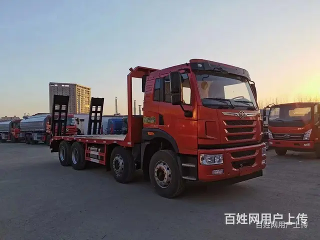 厂家热销平板运输车 25吨挖机拖车 价格优惠 - 图片 12