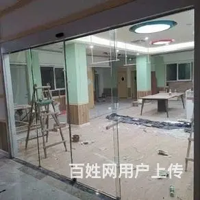 青白江区感应玻璃自动门，青白江区感应快速门，青白江区好的感应 - 图片 5