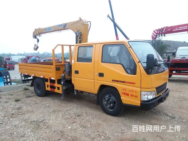 双排蓝牌随车吊厂家直销价格 - 图片 1