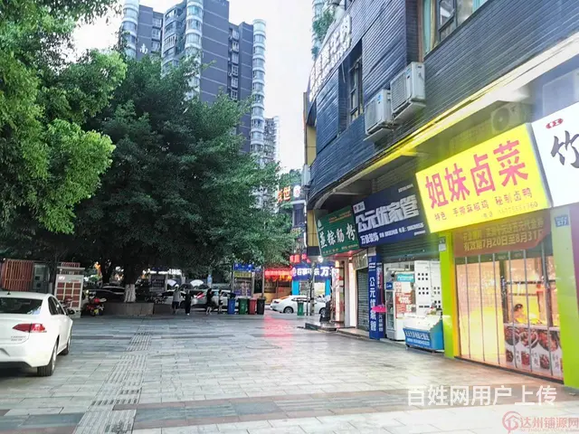 （达州铺源网）南外南庭春天旁45㎡卤菜店转让（可空转) - 图片 1