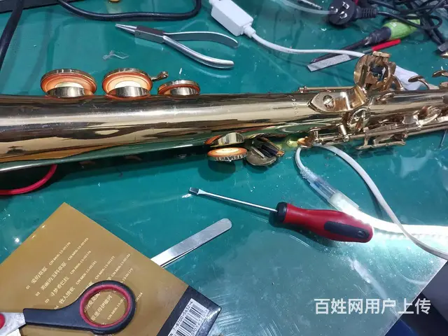 萨克斯维修，长笛维修，单簧管圆号小号维修保养 - 图片 1