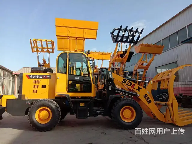 阿克苏小型装载机铲车 抓木机 推土机多功能LYY - 图片 1