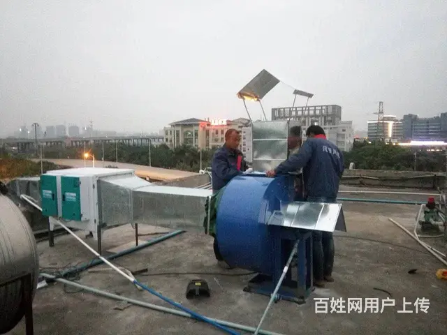 金湾排油烟系统油烟管道制作韩式烤肉店下排烟设计安装 - 图片 1