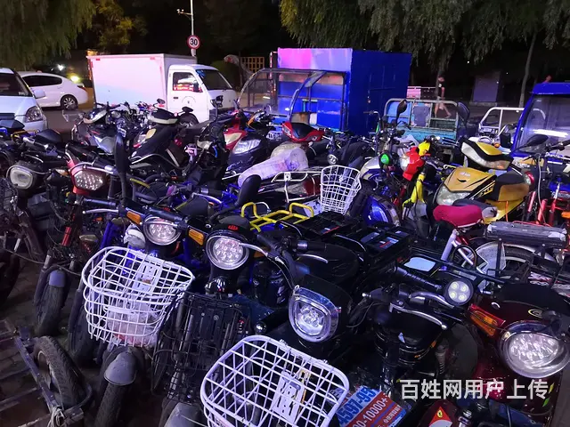 大庆专卖二手送餐车外卖电动车 二手送餐架子车便宜 - 图片 3