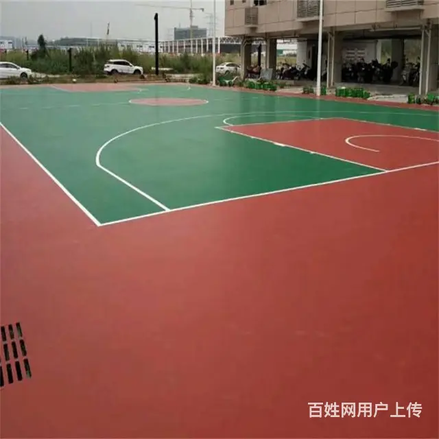 泰安篮球场建设-肥城硅pu篮球场翻新-各类球场 - 图片 3