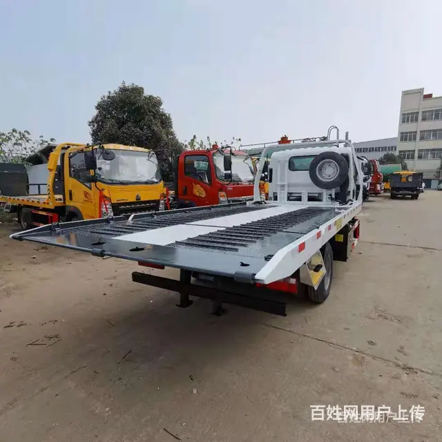 一拖二国六解放清障车清障拖车 联系电话多少 - 图片 9