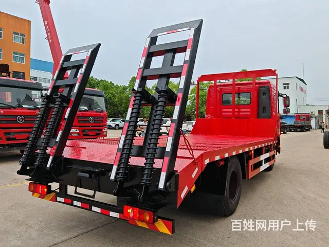 东风锦程KH拖板车拉15吨左右挖机板车板长6.8米 - 图片 6