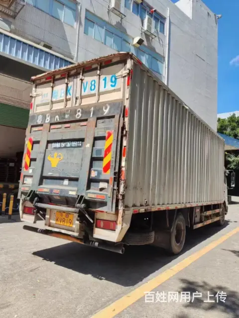 2014年东风天锦重型货车7.6米带尾板，车况好 - 图片 2