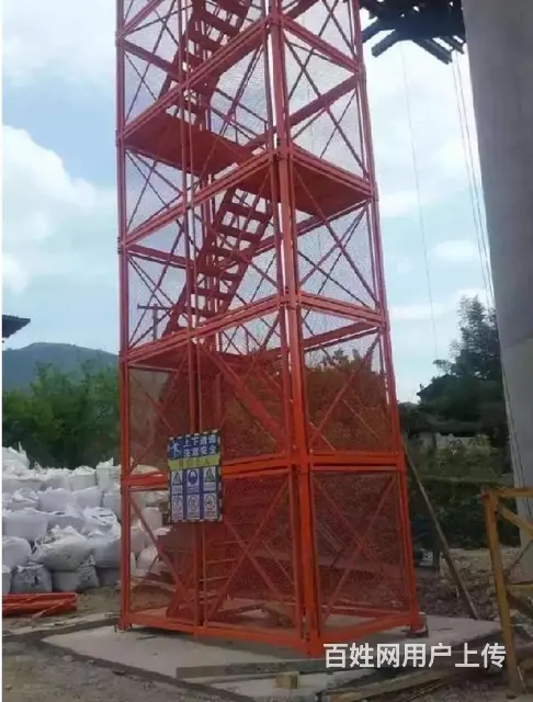潜江附近安全梯笼租赁出租回收出售厂家 - 图片 4