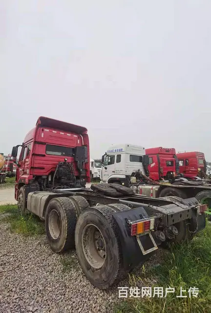便宜二手牵引车 46台豪瀚 双驱轻体 340马力 - 图片 3