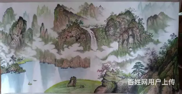纯手工绘制中国山水画专售 2022 01 19 - 图片 3