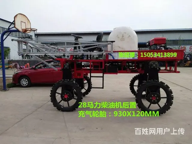 新型自走式甘蔗打药机 高效四轮车喷药机 - 图片 3