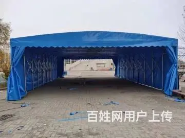 展会物流棚推拉棚活动蓬停车棚户外仓库推拉棚活动帐篷 - 图片 4