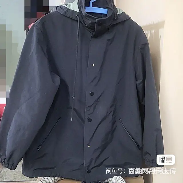 全新！圣罗兰黑色防水冲蜂衣，男，女通用 - 图片 5