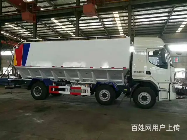 大中小型散装饲料运输车厂家直销国六饲料车市场报价 - 图片 8