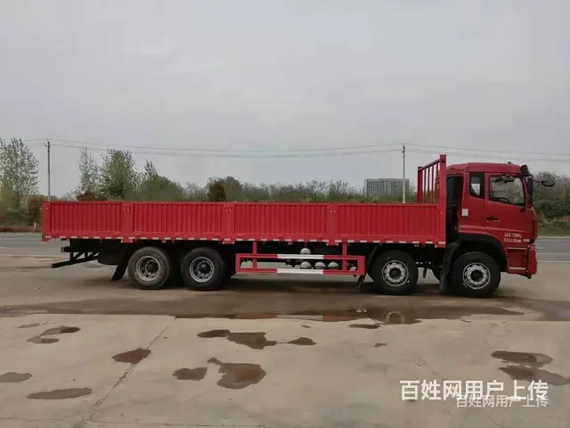 新款程力前四后八9.6米平板式货车 来厂家定车报销路费 - 图片 12