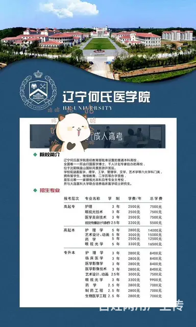 2020年成人高考报名电大网教专科本科学费*低 - 图片 7