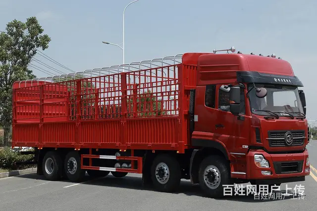 9米6高栏车 高栏载货车 前四后六仓栏运输车 厂家优惠大降价 - 图片 9