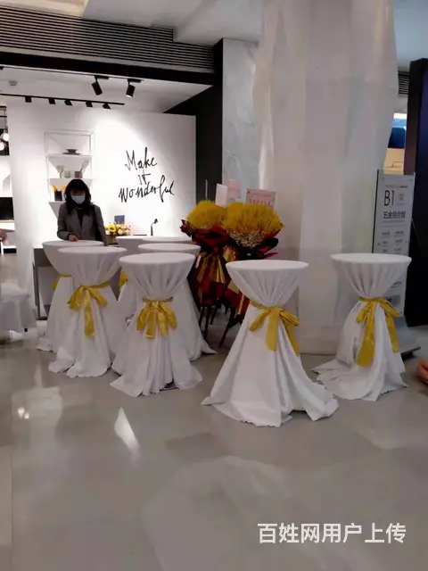 广州会议桌椅沙发凳发光凳龙门衣架化妆台租赁帐篷 - 图片 11