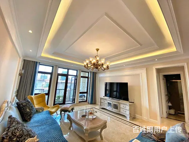 群力溪岸艺墅 洋房 边户 三个露台 精装短住 全套家具家电 - 图片 3