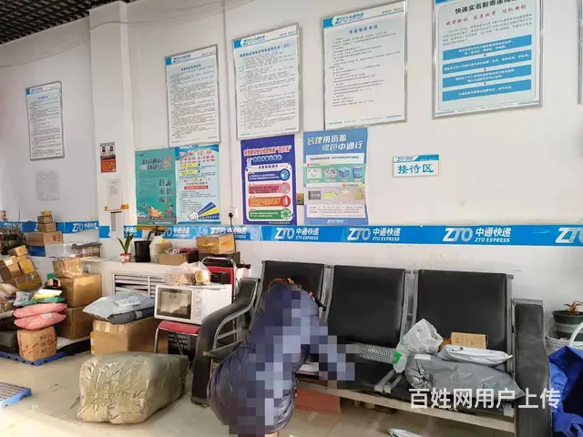 B个人一天山南路华富锦城对面中通快递店转让 - 图片 5