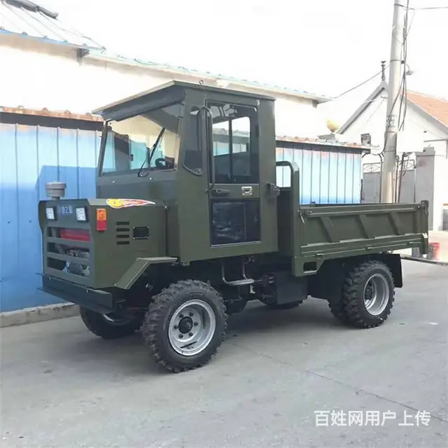 柴油拖拉机四驱柴油六轮四轮爬山王四不像自卸车百色 - 图片 8