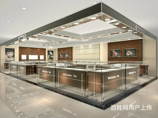 商场中岛，展柜，展台，货柜，货架设计制作，店铺设计 - 图片 10