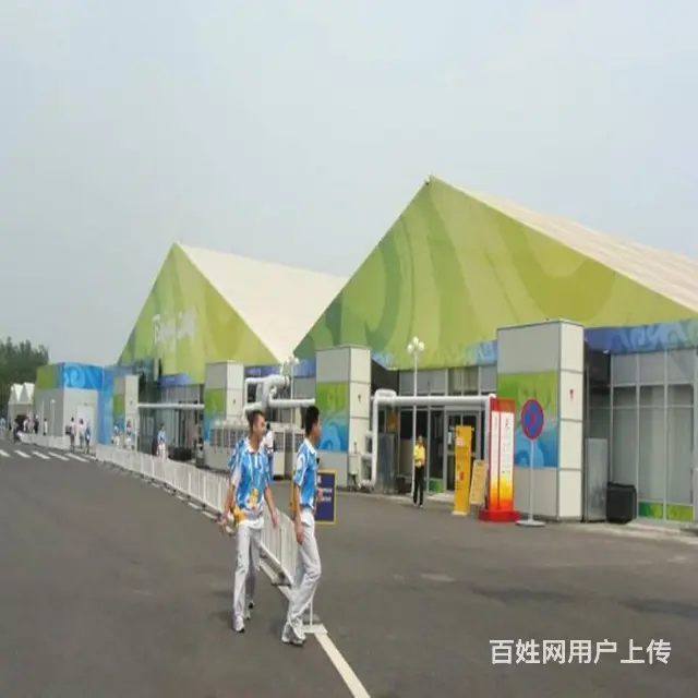 网球馆蓬房搭建，体育活动篷房，户外球场帐篷定制 - 图片 2
