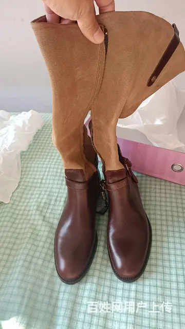 商场大品牌内外真皮女靴 - 图片 7