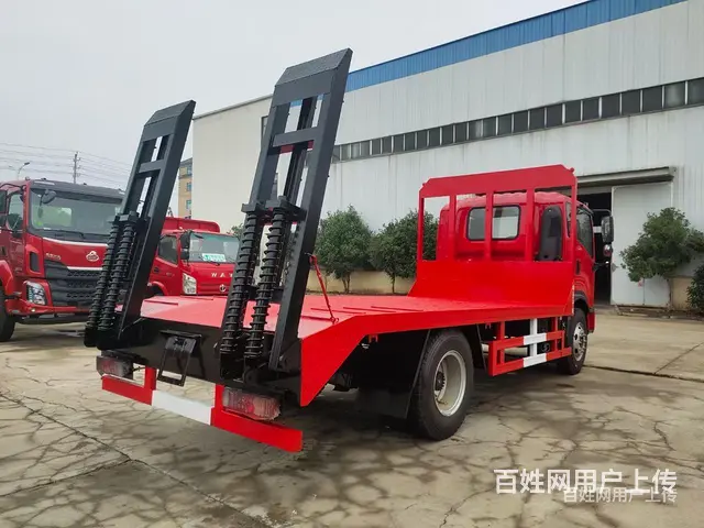 陕汽185马力13吨挖机拖板运输车 4.5米轴距 - 图片 3
