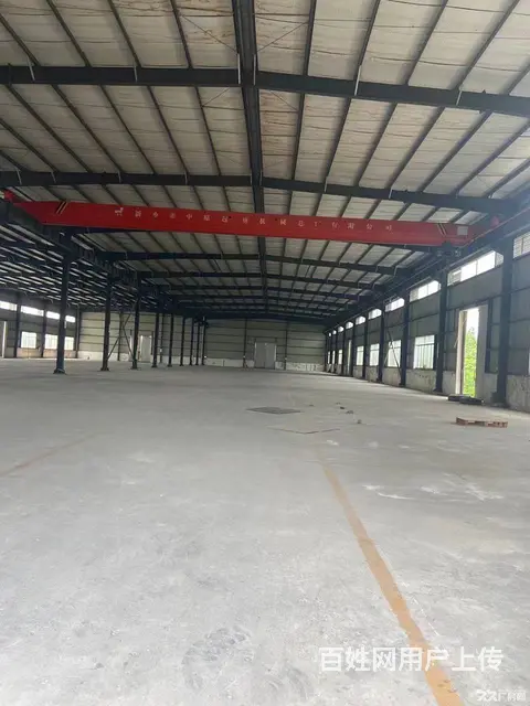 新都工业园12000平米独院厂房有10吨航车可分租 - 图片 1