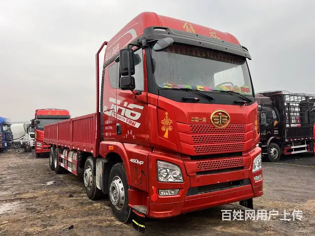 出售21年解放JH6后八平板载货车460匹国5 - 图片 3
