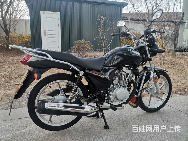 【搞定了！】原装豪爵125跨骑摩托车牌证全圆灯版近乎新车 - 图片 3
