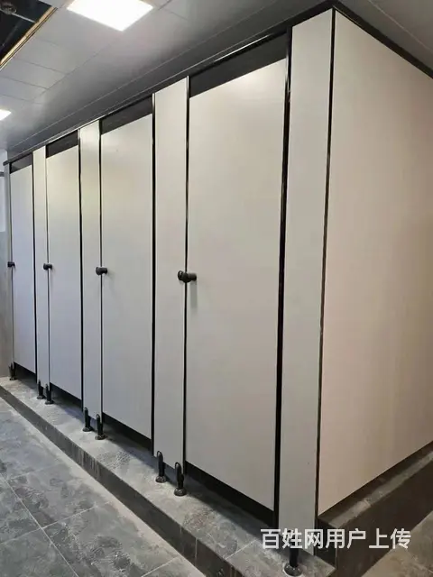 公共卫生间隔断学校厕所隔断抗倍特板铝蜂窝板PVC板 - 图片 1
