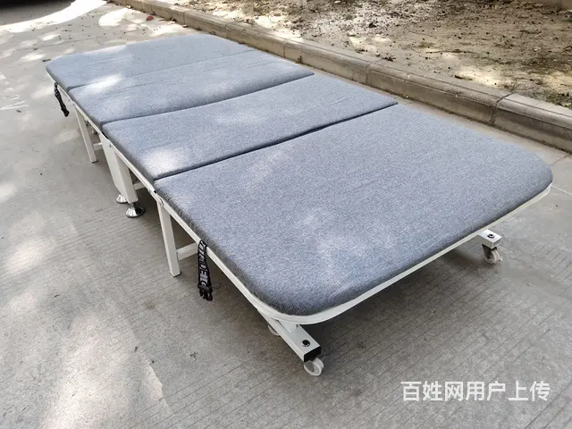 昆山高档折叠床，午休床，95新 - 图片 1