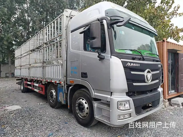 出售二手9.6米高栏欧曼GTL前四后四国六290 - 图片 2
