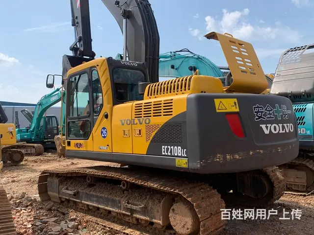 陕西商洛二手挖掘机沃尔沃210手续齐全全国免费配送 - 图片 1