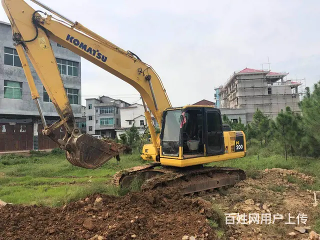 一手12年小松200-8，己试机，机况OK，三大件 - 图片 1