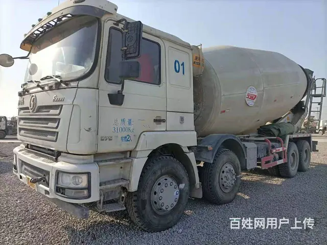 18年二手德龙大20方搅拌车 潍柴发动机375马力 - 图片 1