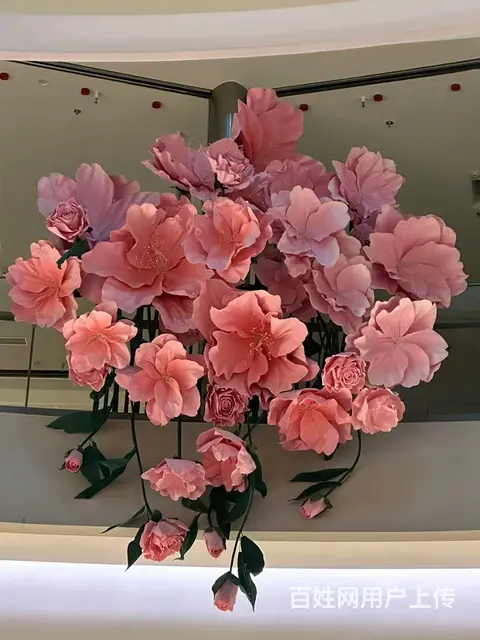 广州手工大花 手揉纸大花 巨型花朵 EVA大花 - 图片 6
